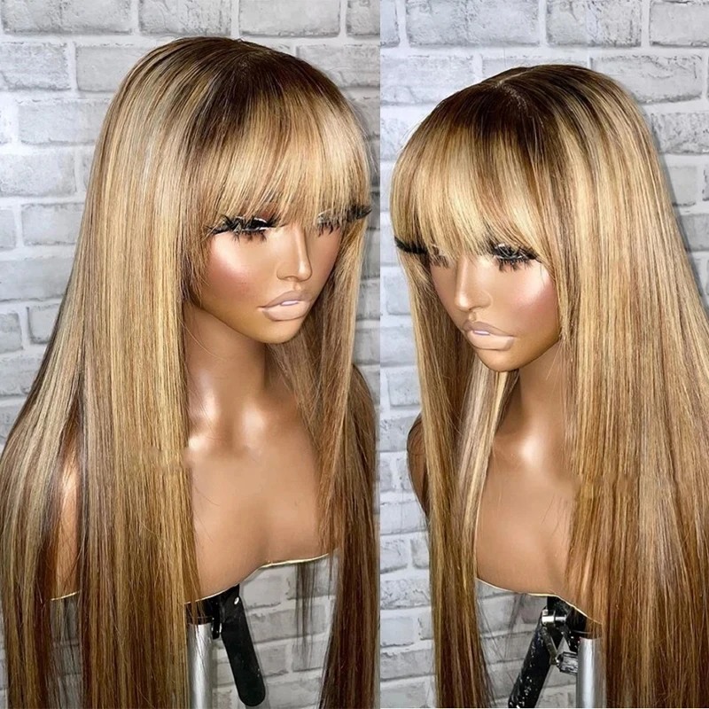 Bangs 13x6 Lace Front Human Hair Wigs Highlight 360 Lace Fringe Wigs Brazilian Remy Straight Closure Wig For Women Natural 180%
Bangs 13x6 Lace Front Human Hair Wigs Highlight 360 Lace Fringe Wigs Brazilian Remy Straight Closure Wig For Women Natural 180%