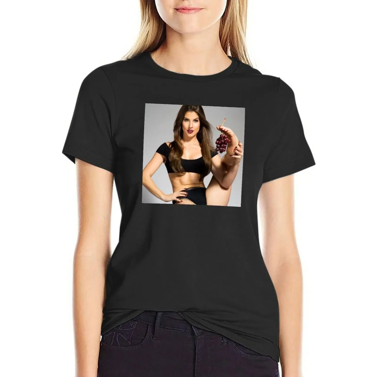 She Feed Me Grapes'' T-Shirt Short sleeve tee kawaii clothes vintage clothes blacks t-shirts for Women graphic tees funny
She Feed Me Grapes'' T-Shirt Short sleeve tee kawaii clothes vintage clothes blacks t-shirts for Women graphic tees funny