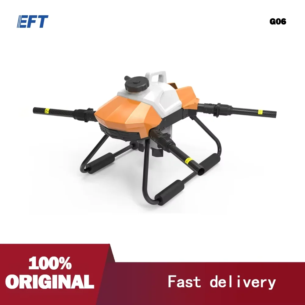 G06 6L 6kg EFT Agricultural Sprayer 1170mm Wheelbase Frame Kit DIY Small Spraying frame
G06 6L 6kg EFT Agricultural Sprayer 1170mm Wheelbase Frame Kit DIY Small Spraying frame