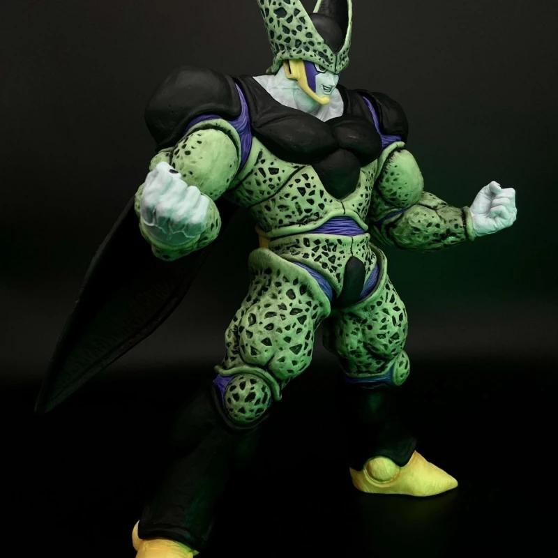 Dragon Ball Muscle Cell Jr. - высота 31 см, вес 1,36 кг, фигурная модель настольного украшения. 
Dragon Ball Muscle Cell Jr. - высота 31 см, вес 1,36 кг, фигурная модель настольного украшения.