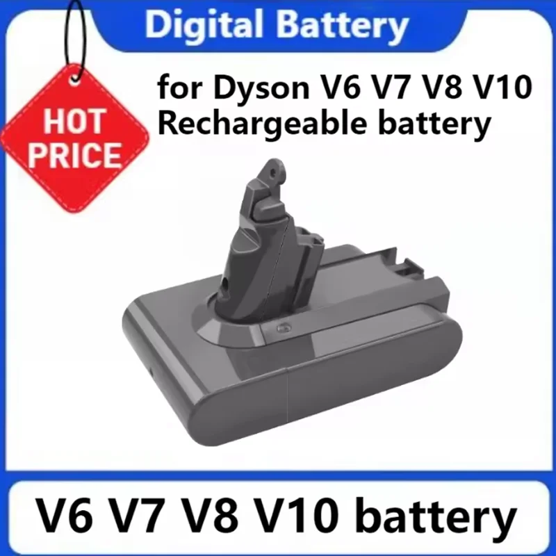 100% 6000mAh For dyson V6 V7 V8 V10 Battery Replacement,SV10 SV11 SV12 SV09 Vacuum Cleaner Battery Power Tool Battery
100% 6000mAh For dyson V6 V7 V8 V10 Battery Replacement,SV10 SV11 SV12 SV09 Vacuum Cleaner Battery Power Tool Battery