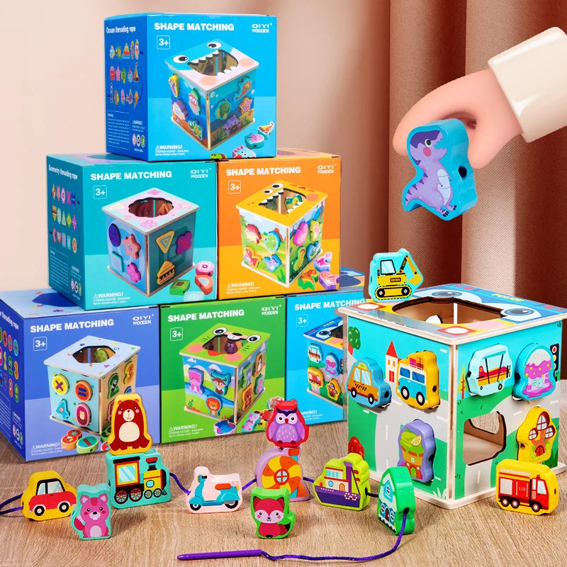 Multi-Shaped Shape-Matching Bead Toy Recognize shapes and practice hand-eye coordination— An incredibly fun early learning exper
Multi-Shaped Shape-Matching Bead Toy Recognize shapes and practice hand-eye coordination— An incredibly fun early learning exper