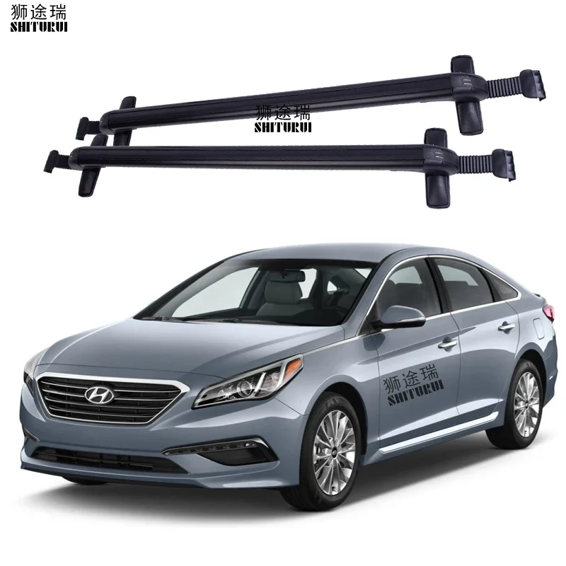 2Pcs Roof bars For HYUNDAI Sonata, 4-dr Sedan 2015-2019 9th 2014-2020 Alloy Side Bars Cross Rails Roof Rack Luggage
2Pcs Roof bars For HYUNDAI Sonata, 4-dr Sedan 2015-2019 9th 2014-2020 Alloy Side Bars Cross Rails Roof Rack Luggage