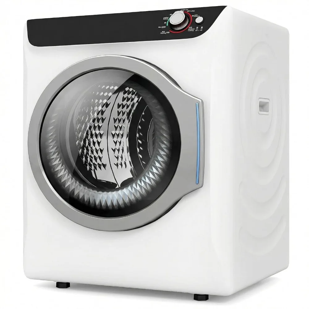 2.6 CU.FT Compact Electric Clothes Dryer with Stainless Steel Tub, 1400W Control Knob for Apartment Dorm RV, Custom
2.6 CU.FT Compact Electric Clothes Dryer with Stainless Steel Tub, 1400W Control Knob for Apartment Dorm RV, Custom