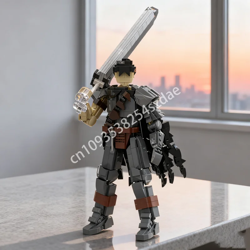 948 шт. MOC Guts Berserk Ideas и CUUSOOed Модель Строительные блоки Строительные рождественские подарки Сборка Творческая идея Игрушечный кирпич
948 шт. MOC Guts Berserk Ideas и CUUSOOed Модель Строительные блоки Строительные рождественские подарки Сборка Творческая идея Игрушечный кирпич