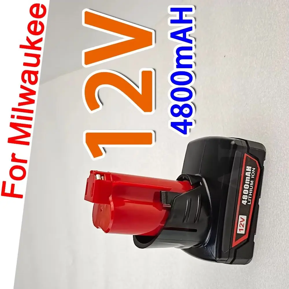 M12 Tool 48-11-2402 48-11-2411 48-11-2401MIL-12A-LI 4.8Ah For Milwaukee M12 Battery 12V Rechargeable Battery For Milwaukee
M12 Tool 48-11-2402 48-11-2411 48-11-2401MIL-12A-LI 4.8Ah For Milwaukee M12 Battery 12V Rechargeable Battery For Milwaukee