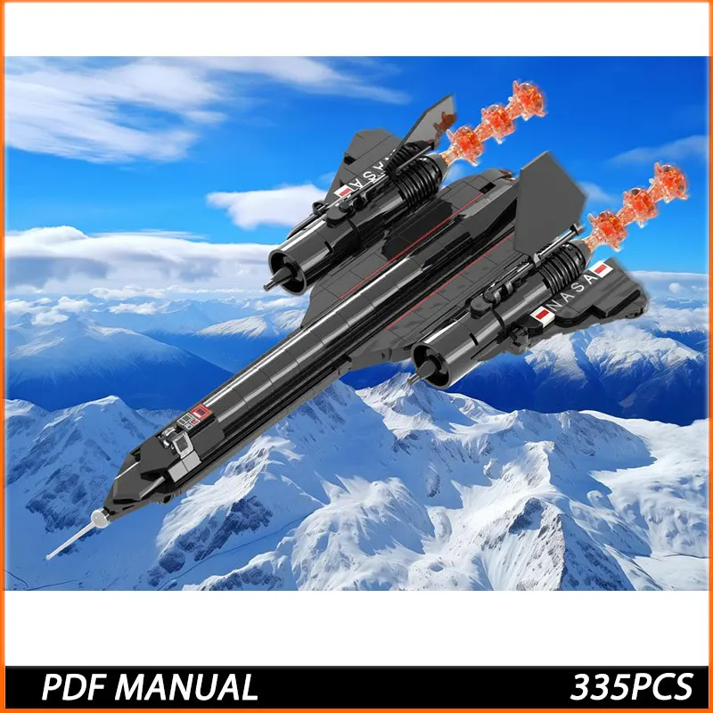 MOC Building Bricks SR-71 Blackbird NASA Version Jets Model War Equipment Modular Technology Gifts Holiday Assemble Children Toy
MOC Building Bricks SR-71 Blackbird NASA Version Jets Model War Equipment Modular Technology Gifts Holiday Assemble Children Toy