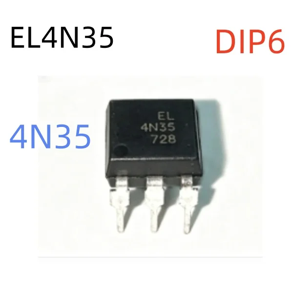 Brand New Original El4N35 4N35 Dip6 Direct Plug-In Optocoupler Isolator
Brand New Original El4N35 4N35 Dip6 Direct Plug-In Optocoupler Isolator