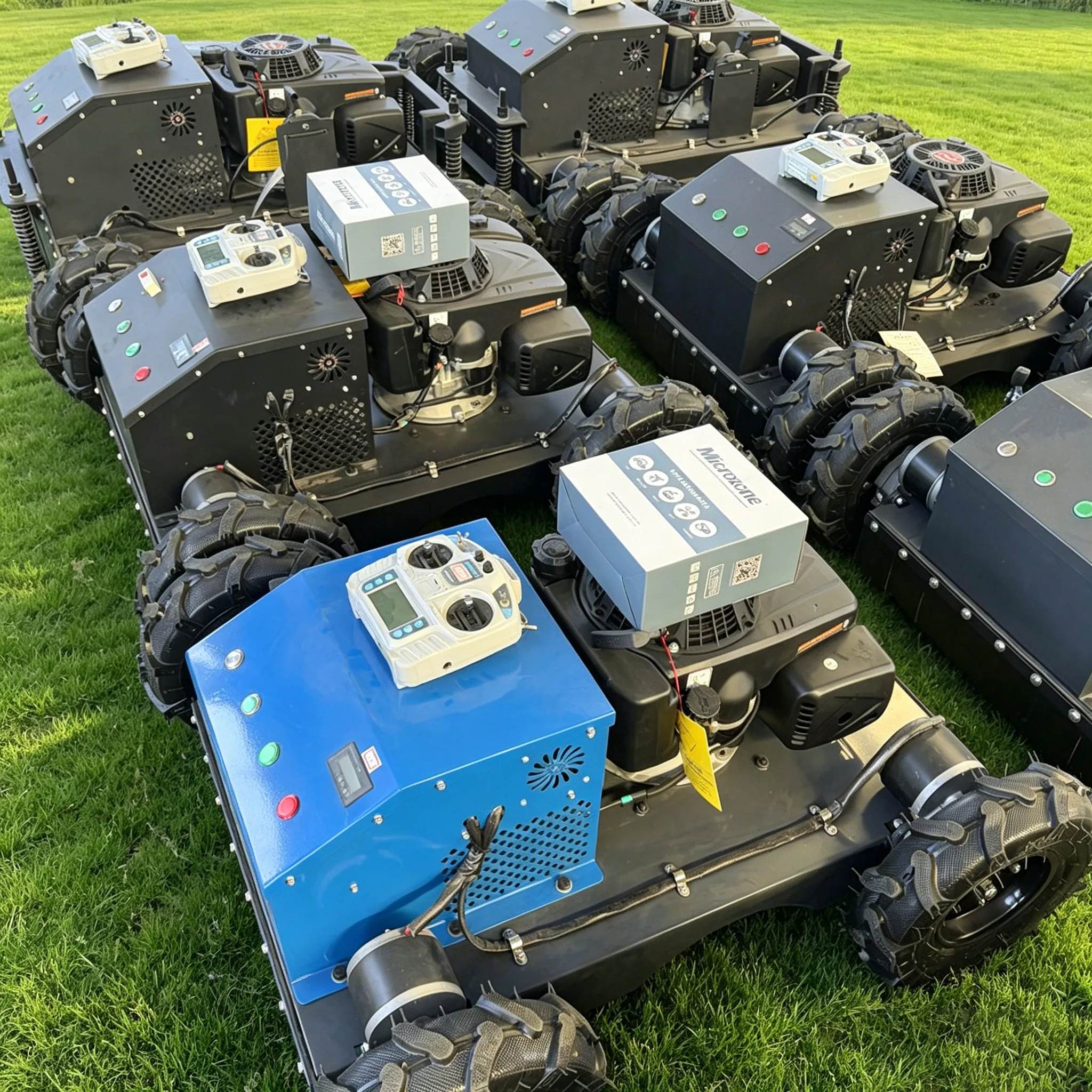 Customized household wheeled lawn mower for sale, four-wheel portable self-propelled labor-saving large-area weeding machine
Customized household wheeled lawn mower for sale, four-wheel portable self-propelled labor-saving large-area weeding machine