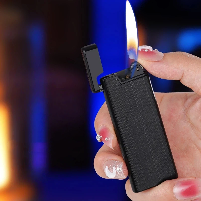 Slim Compact Angled Jet Lighter, Resin Craftsmanship Refillable Butane, High Quality Windproof Cigarette Lighter for Men
Slim Compact Angled Jet Lighter, Resin Craftsmanship Refillable Butane, High Quality Windproof Cigarette Lighter for Men