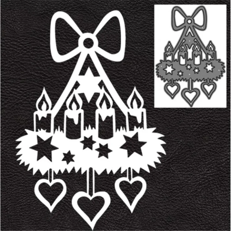 Love Heart Candle Bow metal cutting dies mold Scrapbooking paper craft knife mould blade punch template Embossing stencils 1PCS
Love Heart Candle Bow metal cutting dies mold Scrapbooking paper craft knife mould blade punch template Embossing stencils 1PCS