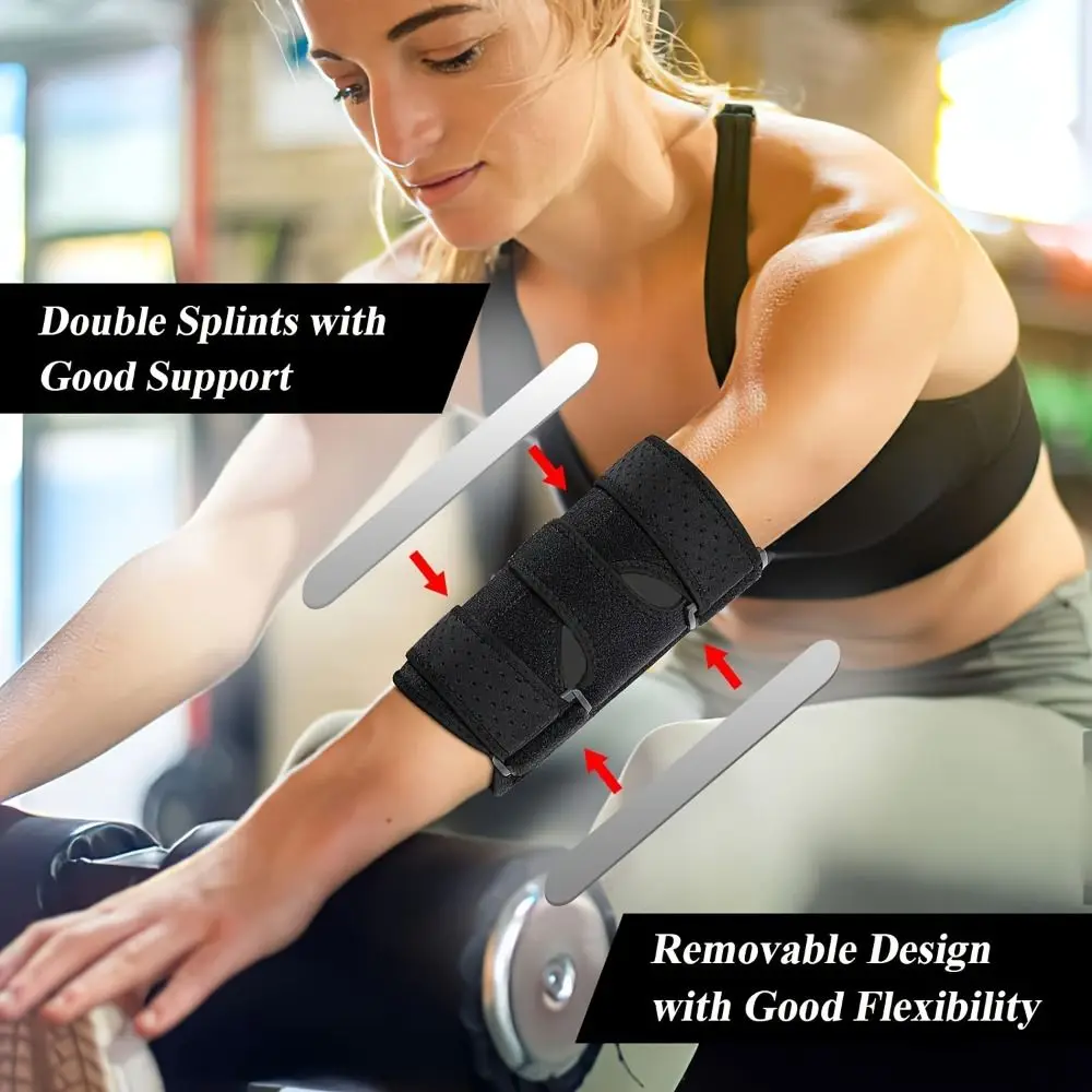 Double Steel Plate Elbow Brace Super Strong Support Breathable Elbow Stabilizer Support Adjustable Anti-slip
Double Steel Plate Elbow Brace Super Strong Support Breathable Elbow Stabilizer Support Adjustable Anti-slip