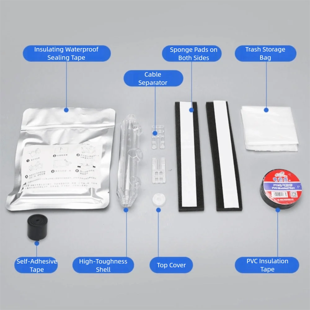 1kv Rated Waterproof Junction Box Submersible Buried Design Outdoor Junction Box Light Strip Protective Cable Seal
1kv Rated Waterproof Junction Box Submersible Buried Design Outdoor Junction Box Light Strip Protective Cable Seal