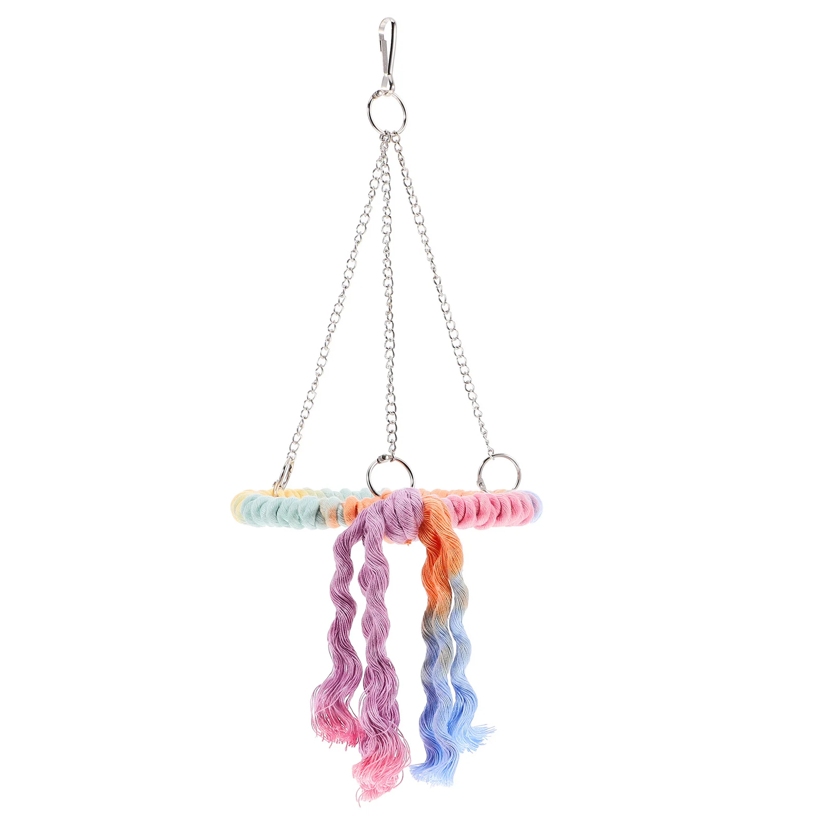 Bird Swing Cotton Rope Loop Toy Cage Stand Perches Parrot Toys Bird Rope Accessories Round Playful Environment Promoting Health
Bird Swing Cotton Rope Loop Toy Cage Stand Perches Parrot Toys Bird Rope Accessories Round Playful Environment Promoting Health