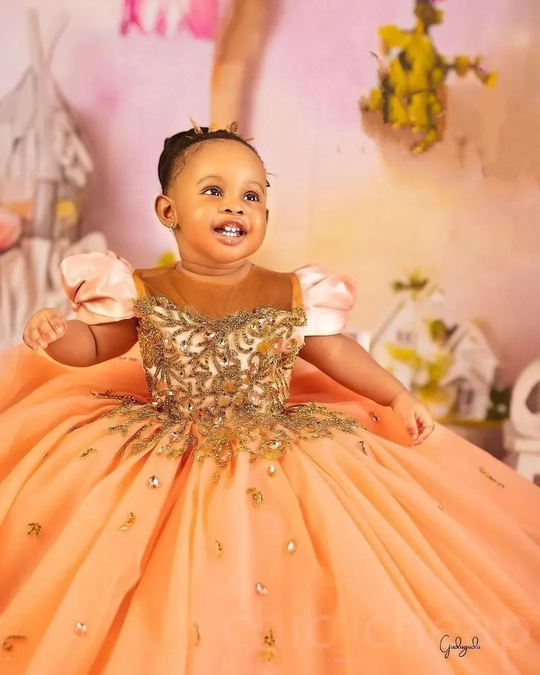 Orange Flower Girl Dresses for Wedding Lace Appliques Kids Birthday Dresses Princess Party First Communion Gowns Customized
Orange Flower Girl Dresses for Wedding Lace Appliques Kids Birthday Dresses Princess Party First Communion Gowns Customized