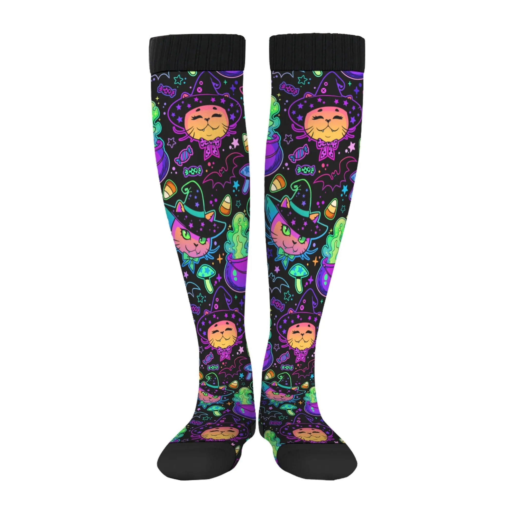 Witchcraft Magic Cat Novelty Funny Stockings Harajuku Fashion Halloween Cartoon Socks Comfortable Warm Unisex Holiday Party Gift
Witchcraft Magic Cat Novelty Funny Stockings Harajuku Fashion Halloween Cartoon Socks Comfortable Warm Unisex Holiday Party Gift