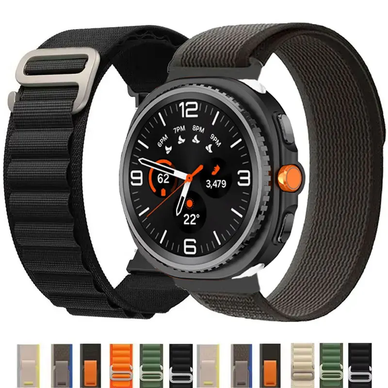 Trail Nylon Watch Strap Watchband For Samsung Galaxy Watch 8 SmartWatch Apline Sport Bracelet Galaxy Watch8 Classic Accessories
Trail Nylon Watch Strap Watchband For Samsung Galaxy Watch 8 SmartWatch Apline Sport Bracelet Galaxy Watch8 Classic Accessories