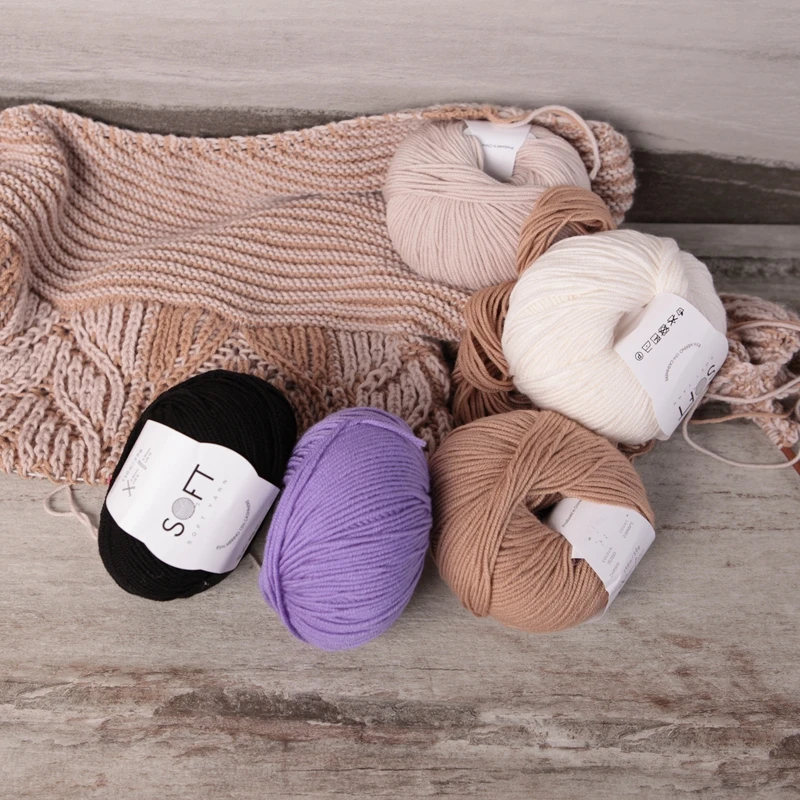 Imported Italian Blella Yarn Worsted Wool Cashmere Medium Fine Thread BY Mink DIY Hand Knitted 
Imported Italian Blella Yarn Worsted Wool Cashmere Medium Fine Thread BY Mink DIY Hand Knitted