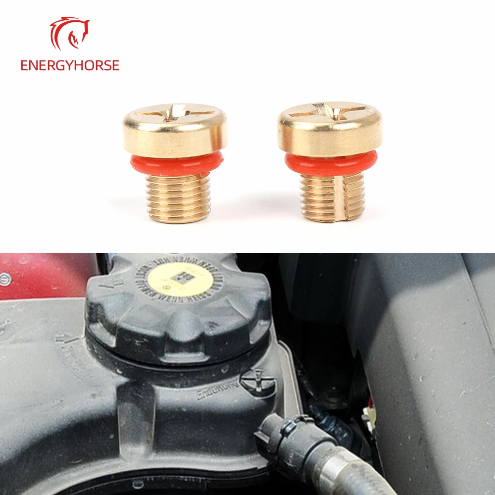 For Jaguar Land Rover Expansion tank hose cooling water bleeding screw brass
For Jaguar Land Rover Expansion tank hose cooling water bleeding screw brass