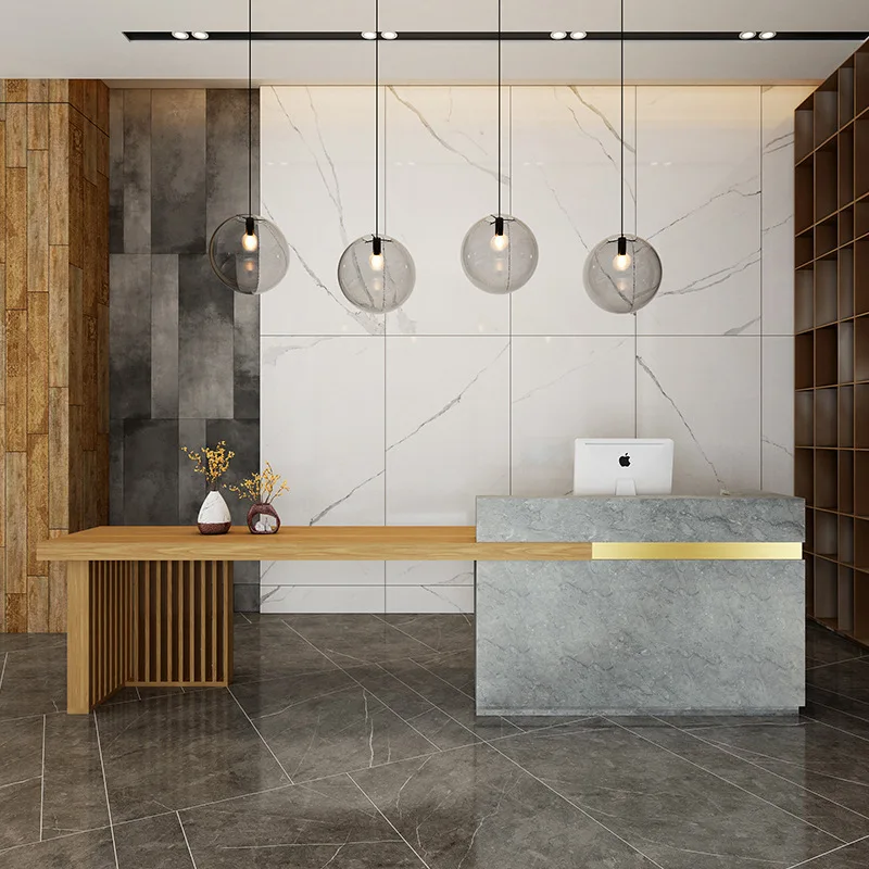 New Chinese-style Reception Desks imitation marble Reception Desks beauty salon Nice Office Furniture Военное дело ZY40JDT
New Chinese-style Reception Desks imitation marble Reception Desks beauty salon Nice Office Furniture Военное дело ZY40JDT