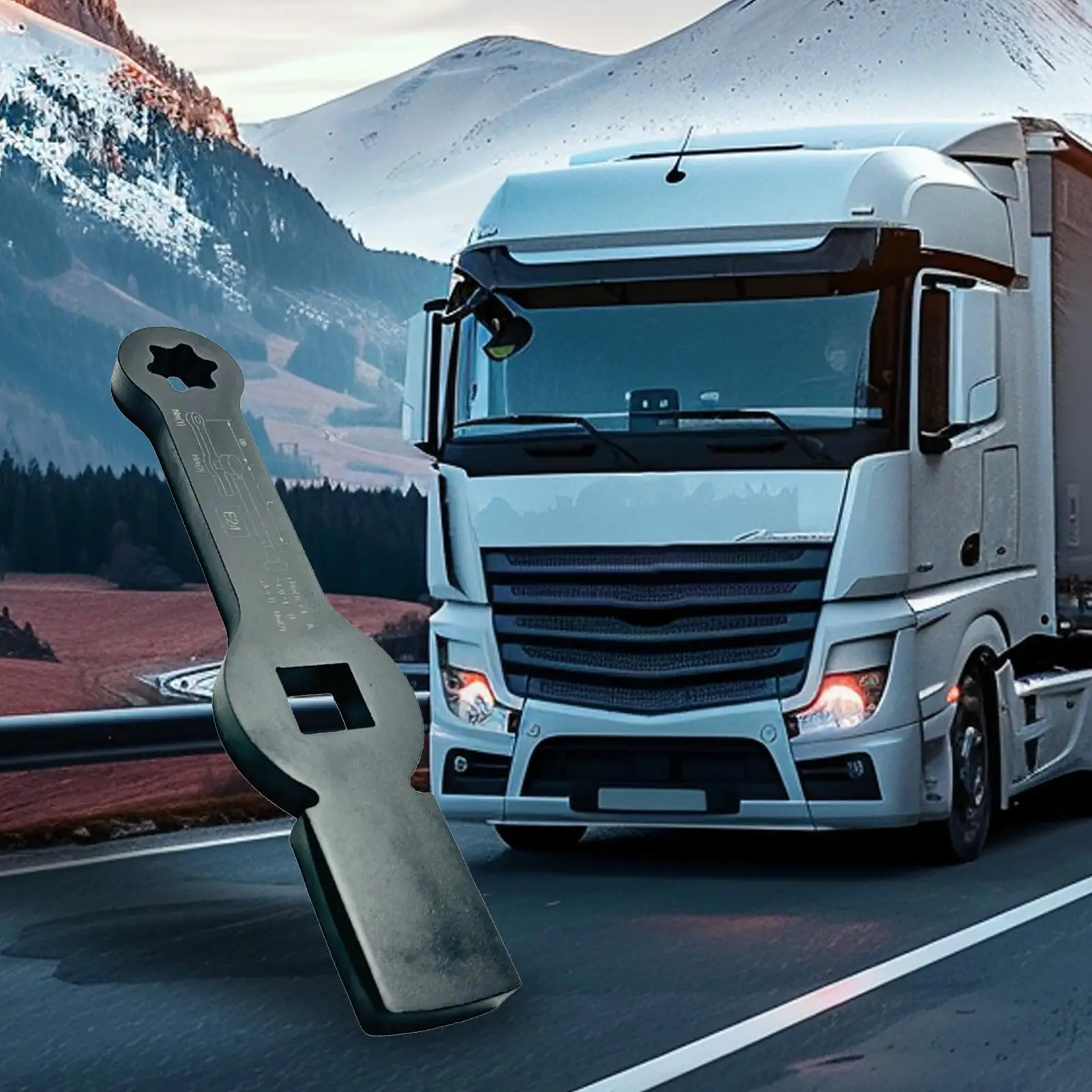 Ключ для тормозных дисков, ручной инструмент, стальной портативный сверхмощный эргономичный трудосберегающий гаечный ключ для грузовиков, ручной инструмент для обслуживания
Ключ для тормозных дисков, ручной инструмент, стальной портативный сверхмощный эргономичный трудосберегающий гаечный ключ для грузовиков, ручной инструмент для обслуживания