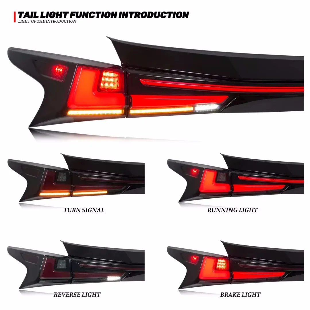 LED Tail Lamp For Lexus NX300 NX300h NX200t 2015-2021 F Sport LED Black Trunk Lamp Tail Lights
LED Tail Lamp For Lexus NX300 NX300h NX200t 2015-2021 F Sport LED Black Trunk Lamp Tail Lights