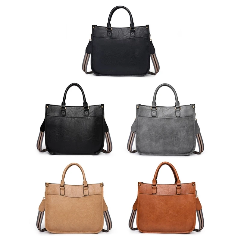 Womens Shoulder Bag Large Capacity Crossbody Bag Business Office Work Bag Top Handle Handbag PU Leather Bag
Womens Shoulder Bag Large Capacity Crossbody Bag Business Office Work Bag Top Handle Handbag PU Leather Bag