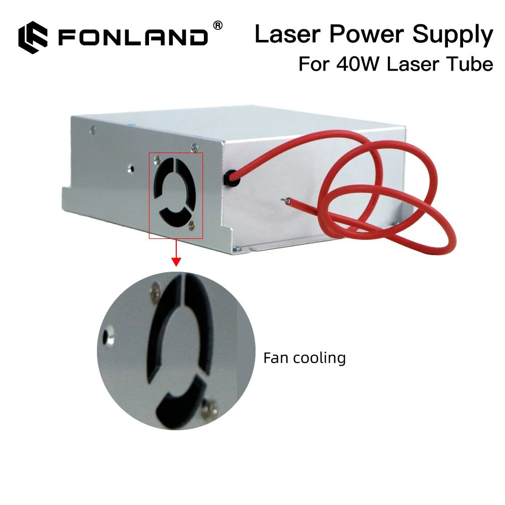 FONLAND MYJG-40W CO2 Laser Power Supply AC110/220V for CO2 Laser Engraving Cutting Machine 35-50W MYJG
FONLAND MYJG-40W CO2 Laser Power Supply AC110/220V for CO2 Laser Engraving Cutting Machine 35-50W MYJG
