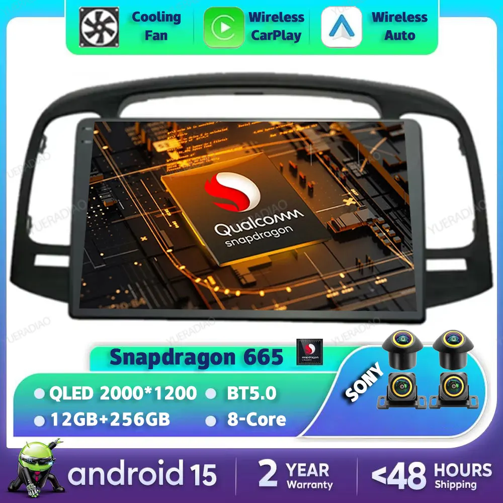 Android 15 Car Radio For Hyundai Accent 2008 2009 2010 2011 Multimedia Stereo Video Player 4G LTE 5G WIFI GPS NAVI Qualcomm QLED
Android 15 Car Radio For Hyundai Accent 2008 2009 2010 2011 Multimedia Stereo Video Player 4G LTE 5G WIFI GPS NAVI Qualcomm QLED