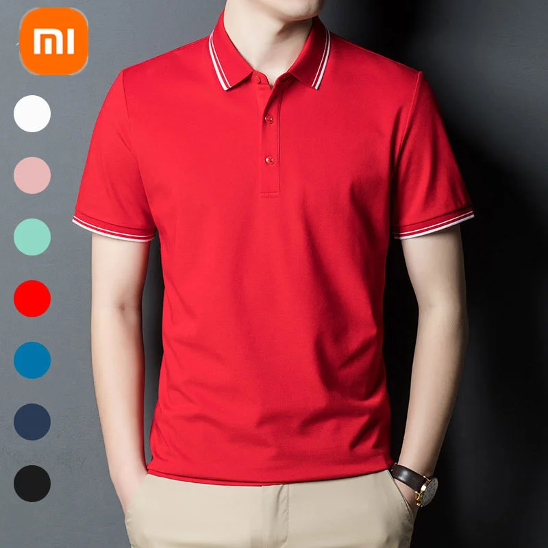Xiaomi ice silk men's polo shirt summer comfortable breathable moisture absorption quick-drying ice cool short-sleeved T-shirt
Xiaomi ice silk men's polo shirt summer comfortable breathable moisture absorption quick-drying ice cool short-sleeved T-shirt