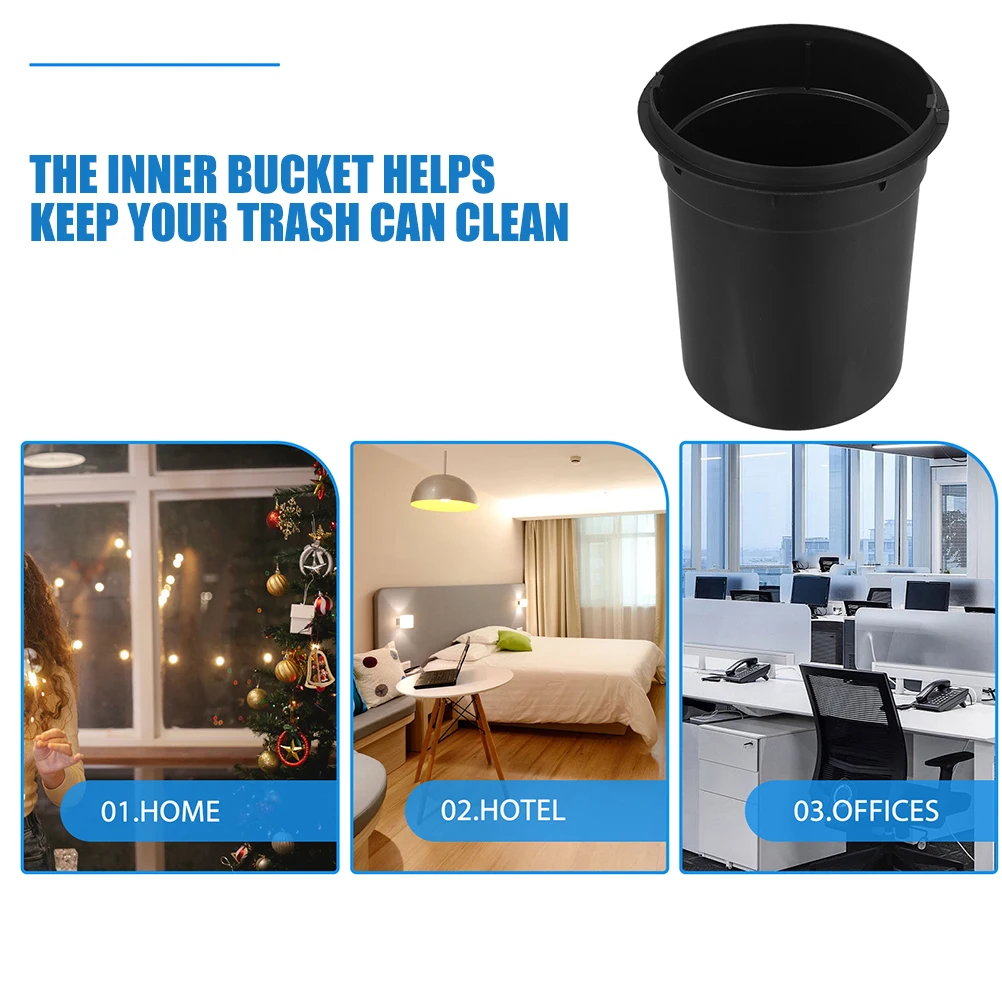 Round Garbage Container Liner for Household Trash Bin Plastic Waste Bucket Inner Replacement Trash Can Inner for Home Office
Round Garbage Container Liner for Household Trash Bin Plastic Waste Bucket Inner Replacement Trash Can Inner for Home Office
