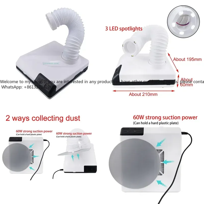 60W Electricity-Powered Lab Dust Cleaning Vacuum Machine CE Certified Dust Collector Box
60W Electricity-Powered Lab Dust Cleaning Vacuum Machine CE Certified Dust Collector Box