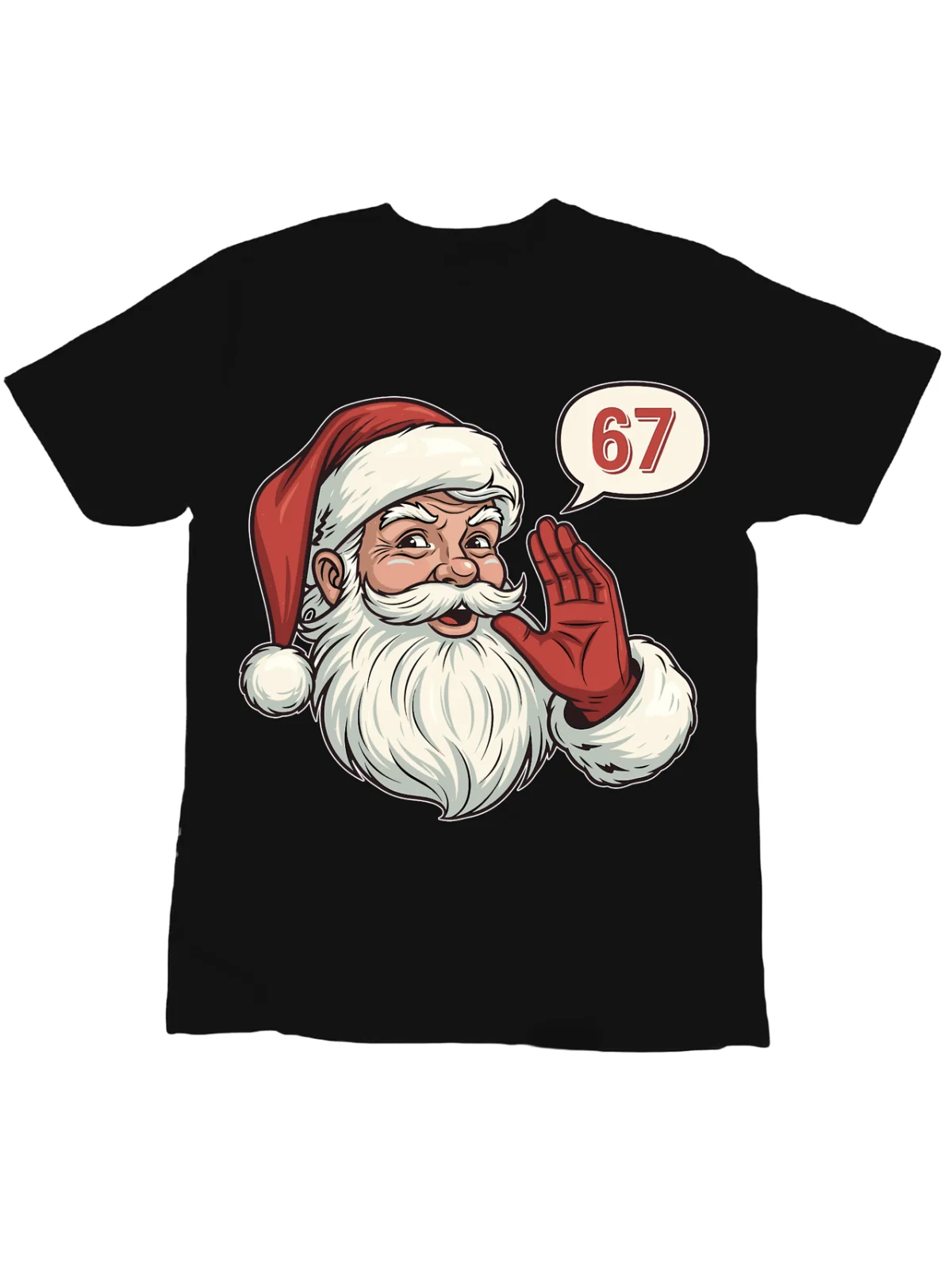 Santa Claus Six Seven Pattern Printed Pure Cotton T-shirt Men and Women in Summer Oversized Casual Soft Fun Short Sleeve Unisex
Santa Claus Six Seven Pattern Printed Pure Cotton T-shirt Men and Women in Summer Oversized Casual Soft Fun Short Sleeve Unisex