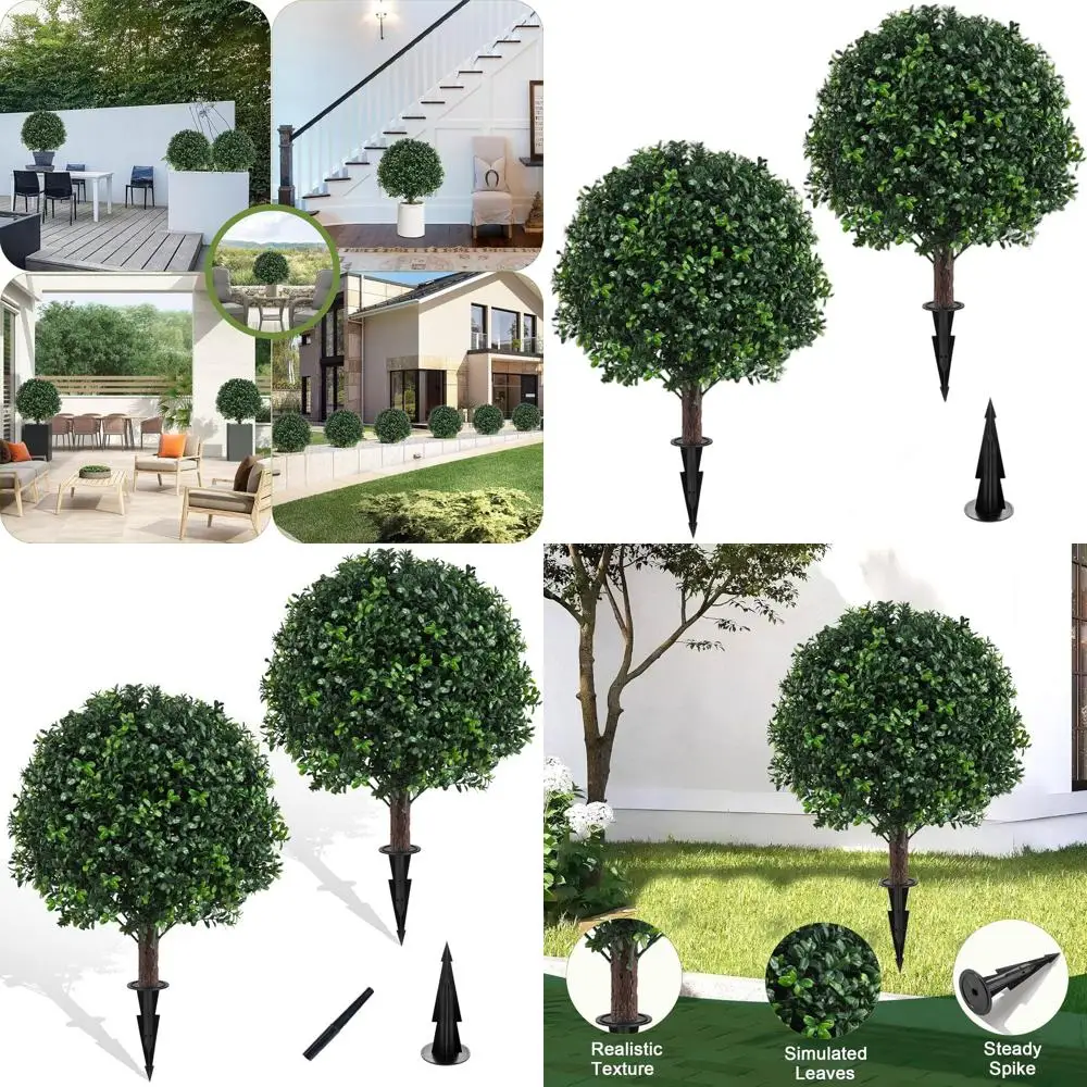 Пара наружных устойчивых к ультрафиолетовому излучению искусственных шариков из самшита с шипами, устойчивый к атмосферным воздействиям искусственный топиарий для горшков на крыльце
Пара наружных устойчивых к ультрафиолетовому излучению искусственных шариков из самшита с шипами, устойчивый к атмосферным воздействиям искусственный топиарий для горшков на крыльце