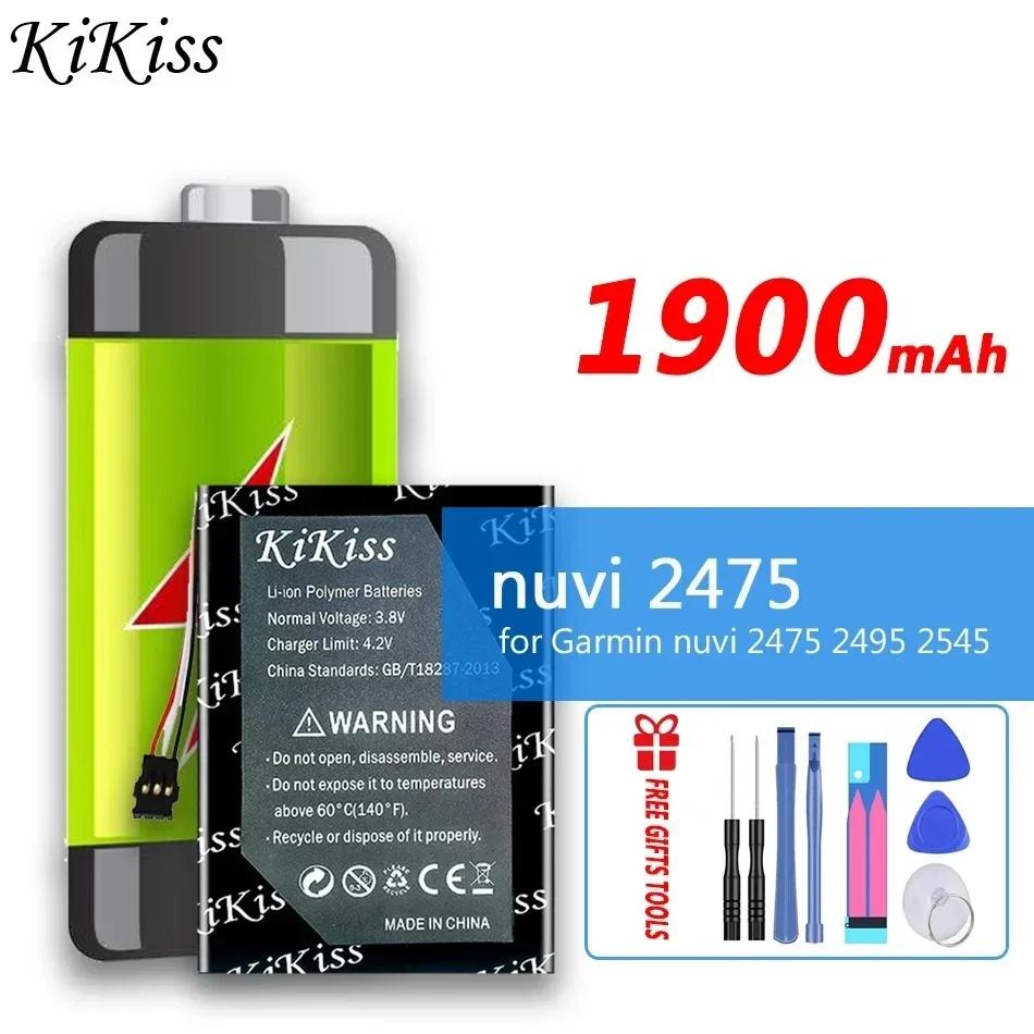 Сменный аккумулятор емкостью 1900 мАч для Garmin nuvi 2475 2495 2545 2515 2565 2555 2595 GPS
Сменный аккумулятор емкостью 1900 мАч для Garmin nuvi 2475 2495 2545 2515 2565 2555 2595 GPS