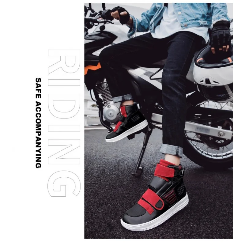 Waterproof Motorcycle Boots For Men Women Durable Anti-Fall Riding Shoes Breathable Off-Road Motocross Racing Gear Ankle Support
Waterproof Motorcycle Boots For Men Women Durable Anti-Fall Riding Shoes Breathable Off-Road Motocross Racing Gear Ankle Support