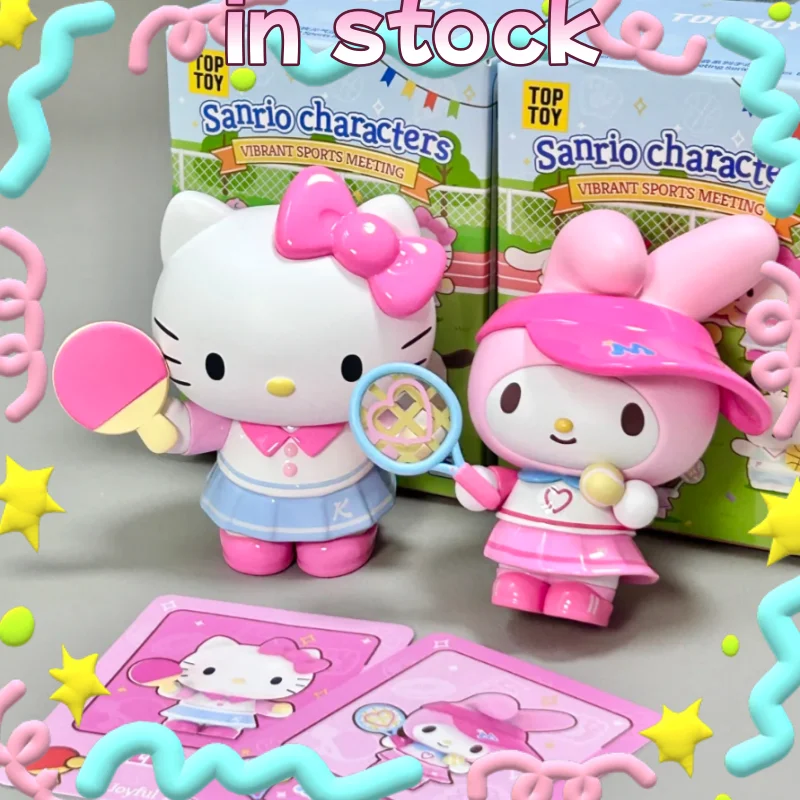 Новый продукт, 100% Toptoy Sanrio, персонажи, энергетическая спортивная серия, слепая коробка, фигурка Kuromi, коллекционная модная кавайная фигурка, подарок
Новый продукт, 100% Toptoy Sanrio, персонажи, энергетическая спортивная серия, слепая коробка, фигурка Kuromi, коллекционная модная кавайная фигурка, подарок