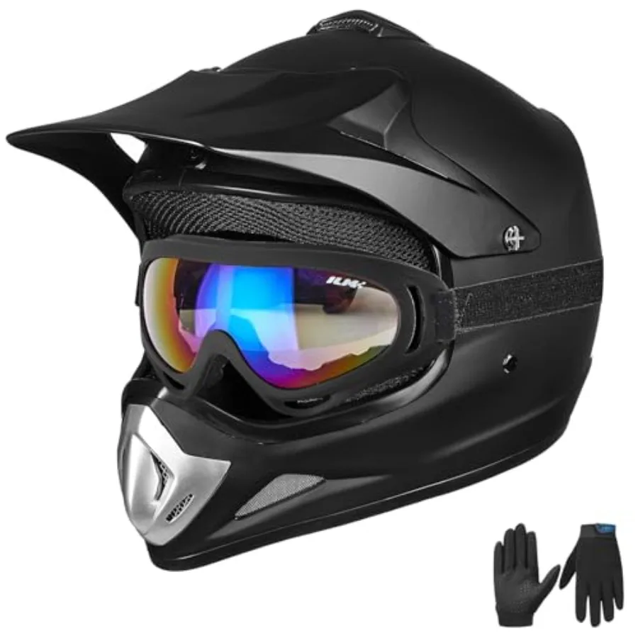 Youth Dirt Bike Helmet ATV Motocross DOT Off-road Street Helmet Goggles Gloves Full Face Protective Helmet Model BLD-818
Youth Dirt Bike Helmet ATV Motocross DOT Off-road Street Helmet Goggles Gloves Full Face Protective Helmet Model BLD-818