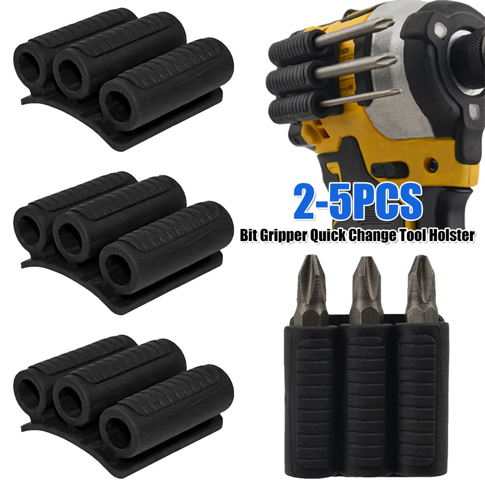 Bit Gripper High Strength Adhesive Tool Holster Drill Add-on Driver Bits Side Holder of Power Drill Or Driver for Impact Drills
Bit Gripper High Strength Adhesive Tool Holster Drill Add-on Driver Bits Side Holder of Power Drill Or Driver for Impact Drills