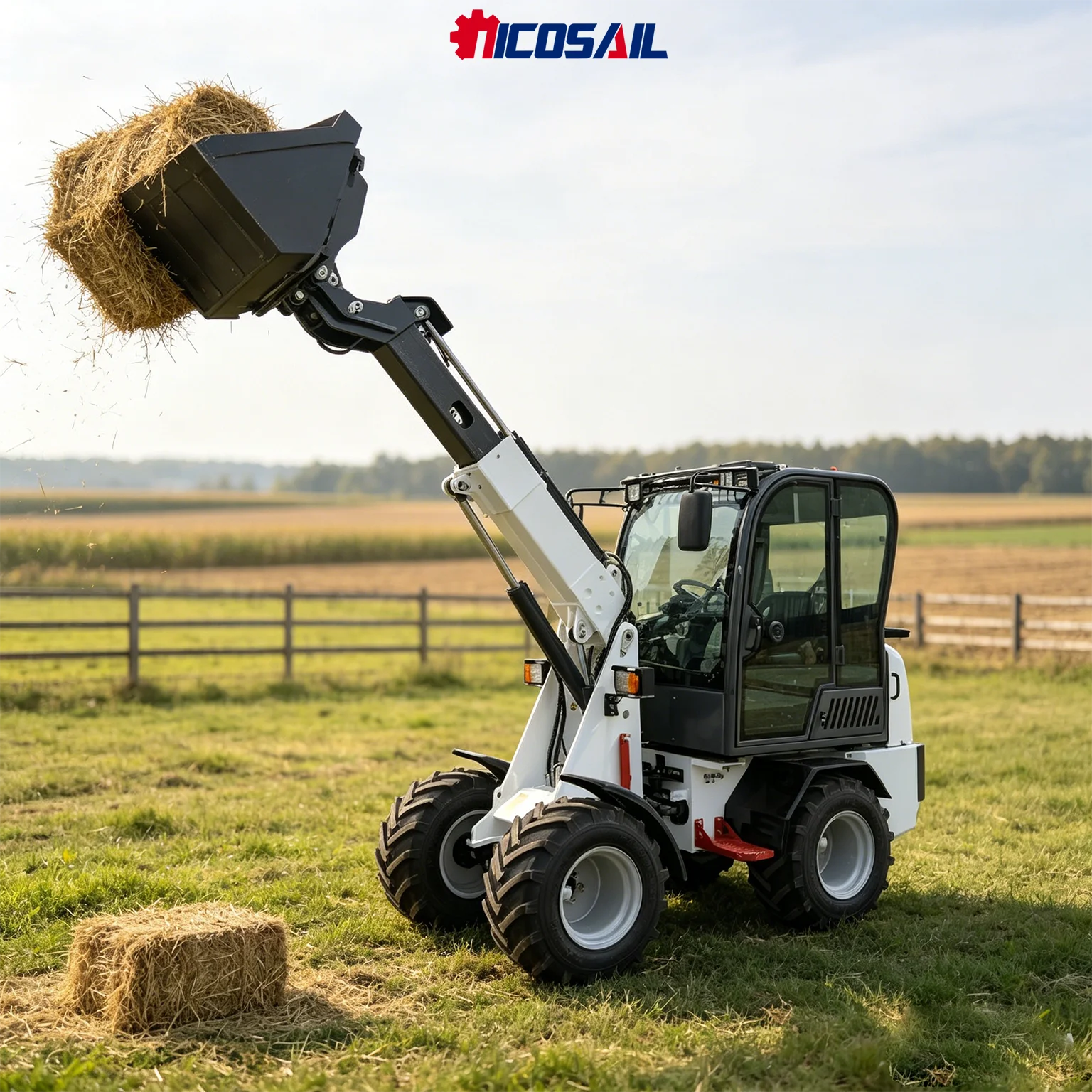 CE Certified ZL918X Telescopic Loader 3180mm Max Lifting Height 0.4m³ Bucket Small Construction Wheel Loader
CE Certified ZL918X Telescopic Loader 3180mm Max Lifting Height 0.4m³ Bucket Small Construction Wheel Loader