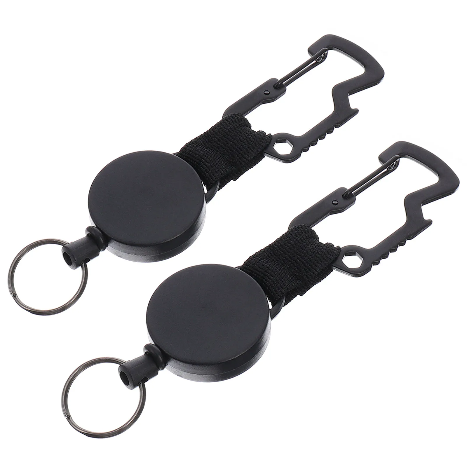 Anti-lost Retractable Keychain Heavy-duty Wire Lanyard Durable Keyring Badge Holder Clip ABS Steel Material Flexible Outdoor
Anti-lost Retractable Keychain Heavy-duty Wire Lanyard Durable Keyring Badge Holder Clip ABS Steel Material Flexible Outdoor