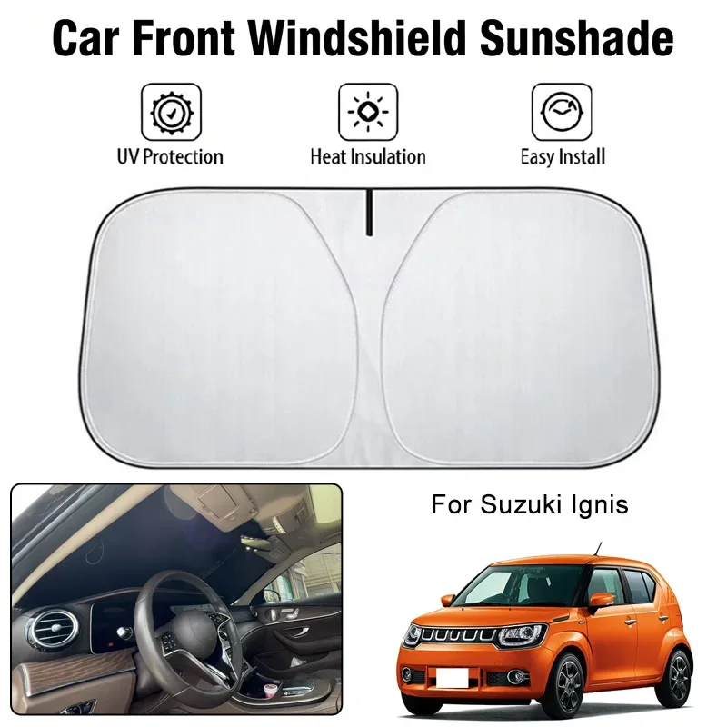 Foldable Car Windshield Sun Shade UV Block Heat Insulation For Suzuki Ignis Interior Protection Accessories
Foldable Car Windshield Sun Shade UV Block Heat Insulation For Suzuki Ignis Interior Protection Accessories