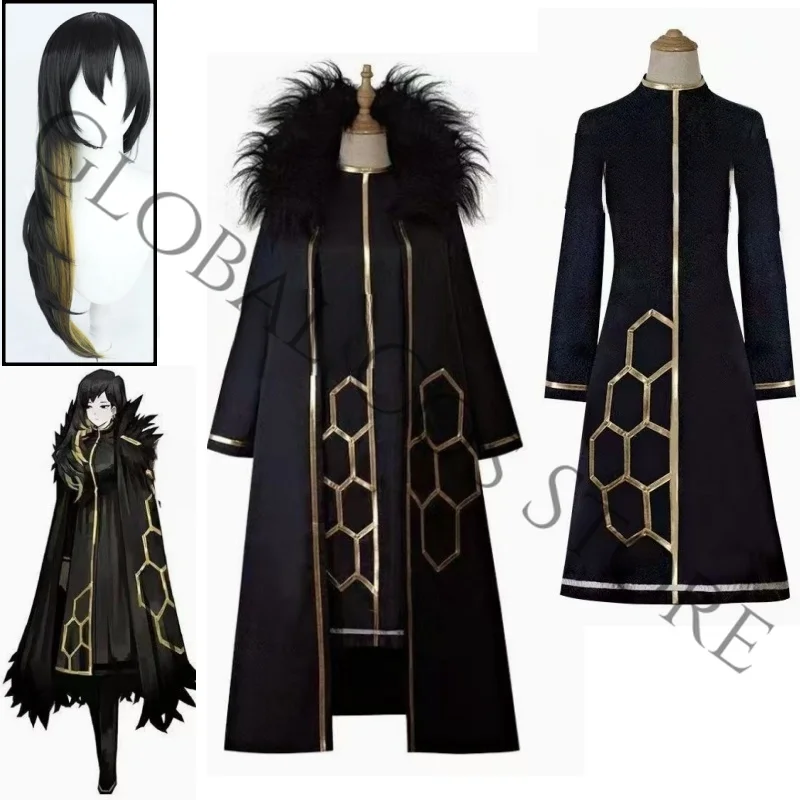 Binah Cosplay Costume Library of Ruina Cos Suit Medieval Style Black Cloak Suit Wig Set Halloween Party Comic Con Roleplay
Binah Cosplay Costume Library of Ruina Cos Suit Medieval Style Black Cloak Suit Wig Set Halloween Party Comic Con Roleplay