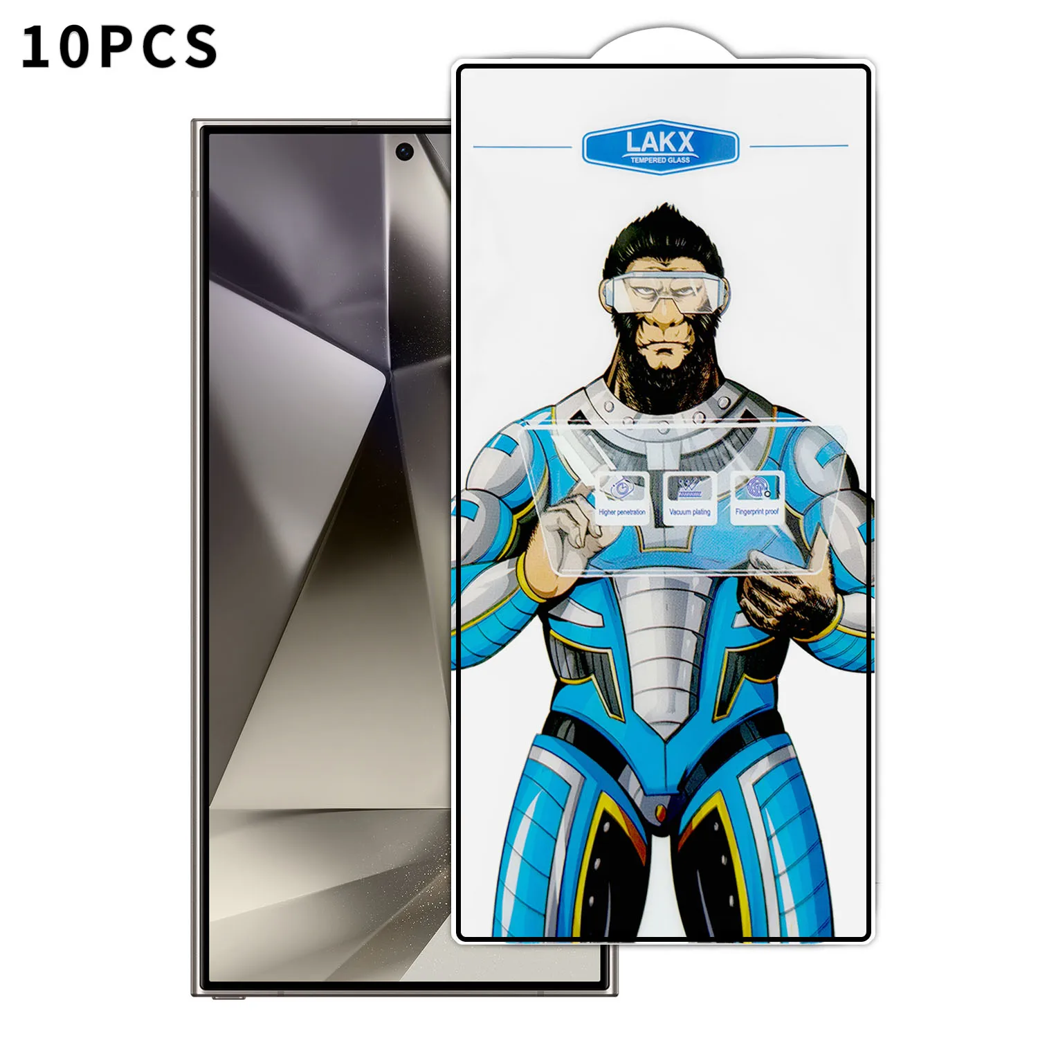 For Samsung Galaxy S24 Ultra 10Pcs High Definition Tempered Glass Anti-fingerprint Anti-static Electroplating Full Screen Protec
For Samsung Galaxy S24 Ultra 10Pcs High Definition Tempered Glass Anti-fingerprint Anti-static Electroplating Full Screen Protec