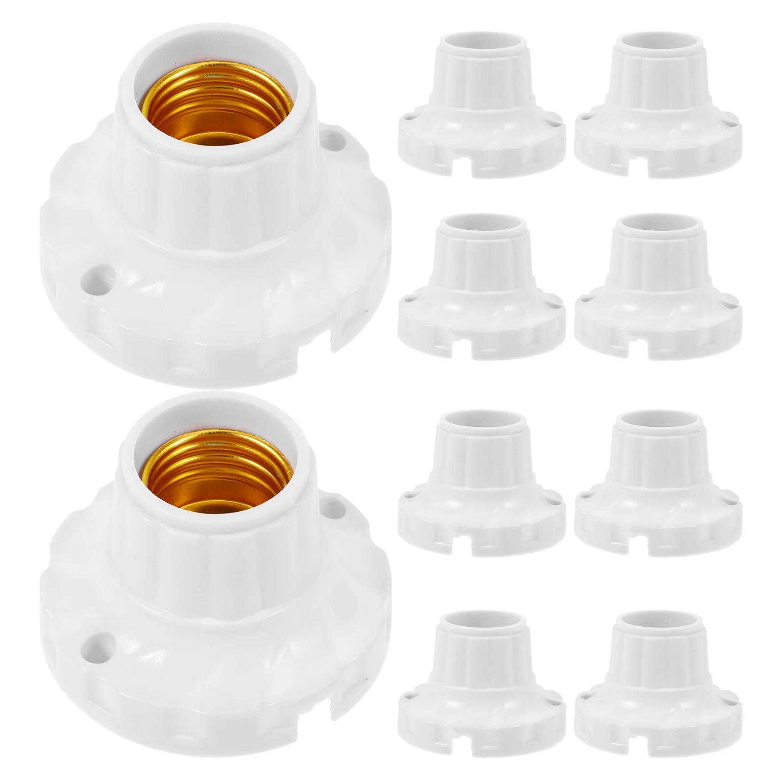 10 Pcs Lamp Holder LED Light Bulb Ceiling Socket Screw Bakelite Pp Knob Replacement
10 Pcs Lamp Holder LED Light Bulb Ceiling Socket Screw Bakelite Pp Knob Replacement