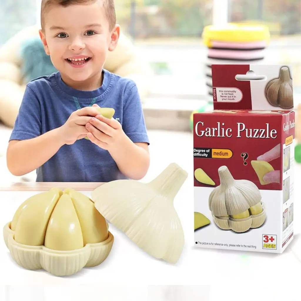 PVC Space Sense Exercise 3D Garlic Puzzle Toys for Kids Children Birthday Gifts 3D Garlic Puzzles for Kids,
PVC Space Sense Exercise 3D Garlic Puzzle Toys for Kids Children Birthday Gifts 3D Garlic Puzzles for Kids,