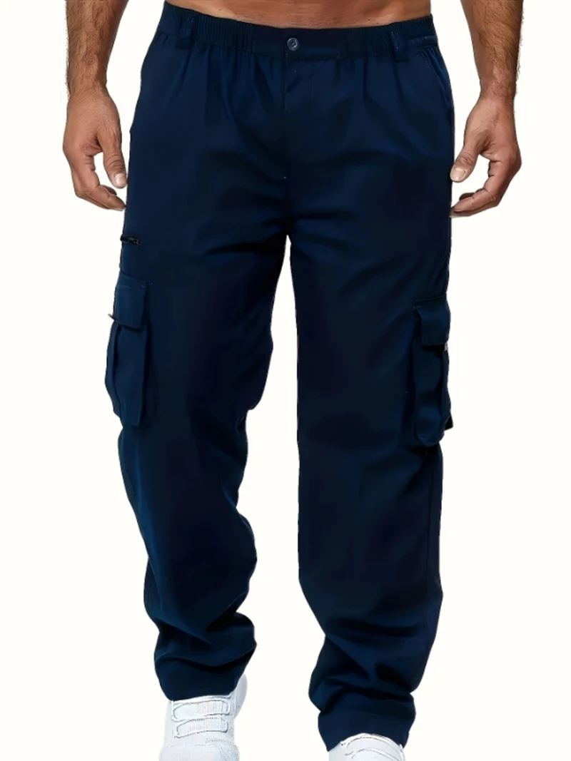 Men's Casual Fashion Pants 100% Polyester Fiber Long Trousers Comfortable Loose Fit Basic Solid Color for Daily Wear
Men's Casual Fashion Pants 100% Polyester Fiber Long Trousers Comfortable Loose Fit Basic Solid Color for Daily Wear