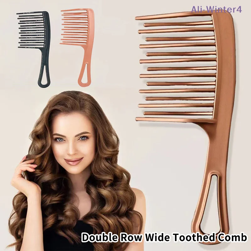 【Winter4】Double Row Wave Big Tooth Comb Wide Tooth Ladies Special Perm Curly Fluffy Plastic Brush Long Hair Styling Comb
【Winter4】Double Row Wave Big Tooth Comb Wide Tooth Ladies Special Perm Curly Fluffy Plastic Brush Long Hair Styling Comb
