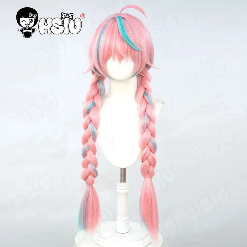 CyVaresa Cospaly Wig HSIU 90CM Pink Mixed Teal Long Hair Heat Resistant Synthetic Wig+Wig cap Game Genshin Impact Varesa Cospaly
CyVaresa Cospaly Wig HSIU 90CM Pink Mixed Teal Long Hair Heat Resistant Synthetic Wig+Wig cap Game Genshin Impact Varesa Cospaly