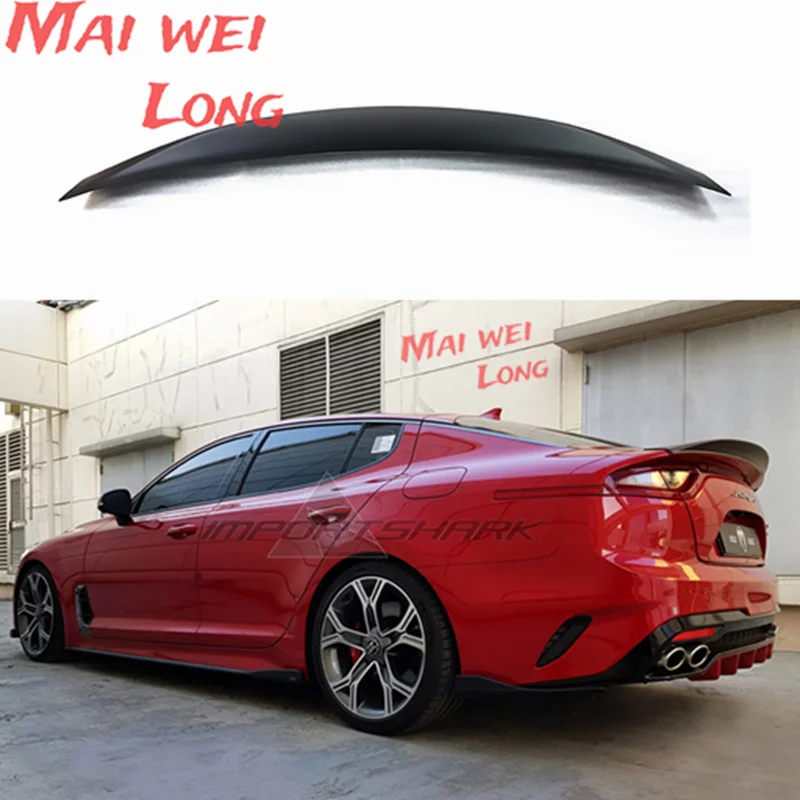 Спойлер для KIA K8 Stinger, настоящий глянцевый задний спойлер из углеродного волокна в стиле R, спортивные аксессуары, комплект для тела, задний спойлер 14-19
Спойлер для KIA K8 Stinger, настоящий глянцевый задний спойлер из углеродного волокна в стиле R, спортивные аксессуары, комплект для тела, задний спойлер 14-19
